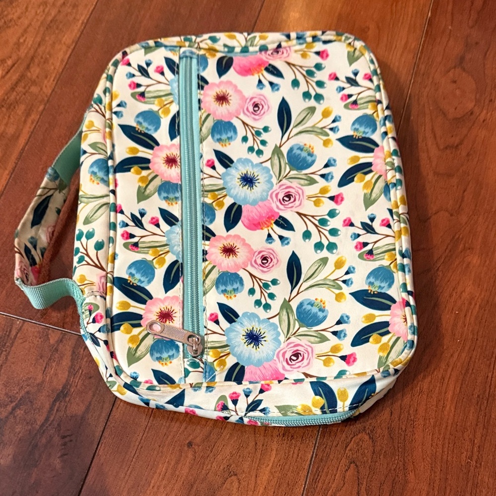Floral Print Bible Bag